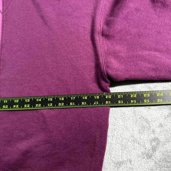 Tommy Hilfiger Sport Hoodie Color Block Pullover Sweatshirt NY 85 Purple Pink S - Picture 8 of 10